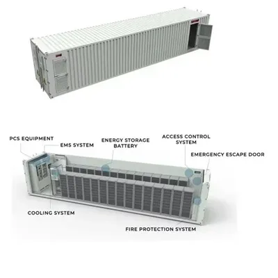 Energy storage container foundation trench design scheme